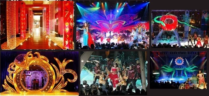 JW Marriott New Year’s Eve party stage