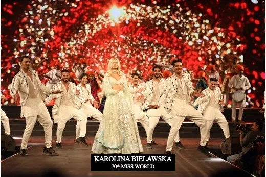 Femina Miss India 2023 awards night stage