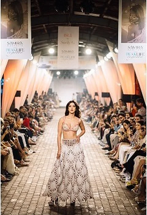 SAMIRA Peak Life fashion show runway