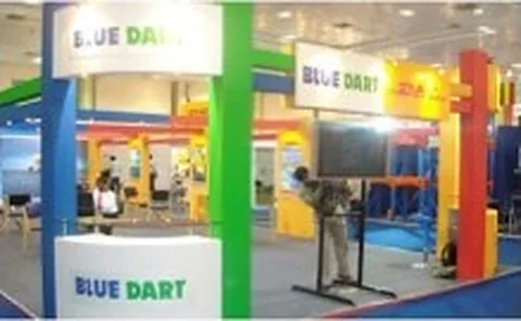 Blue Dart: Exhibition stall